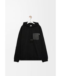 Loewe - Sudadera Con Capucha En Algodónsize Hombre - Lyst