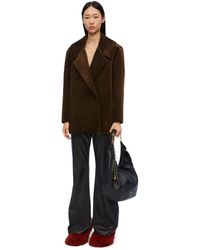 Loewe - Luxury Double Breasted Jacket In Cotton - Lyst