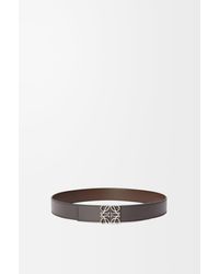 Loewe - Cinturón Reversible Anagram En Piel De Cuerosize Hombre - Lyst