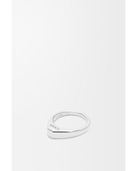 Loewe - Stirrup Ring In Sterling Silver - Lyst