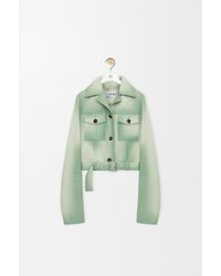 Loewe - Cropped Jacket - Lyst