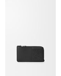 Loewe - Coin Cardholder In Satin Calfskin - Lyst