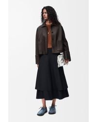 Loewe - Luxury Aviator Jacket In Nappa Lambskin - Lyst