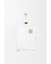 Loewe - Paula's Ibiza Bouclé-Appliquéd Cotton-Jersey T-Shirt - Lyst