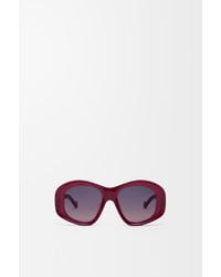 Loewe - Beveled Pentagon Sunglasses For - Lyst