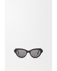 Loewe - Swan Slim Sunglasses For - Lyst
