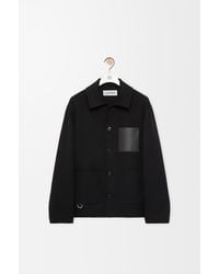 Loewe - Workwear Jacket In Wool - Lyst