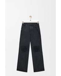 Loewe - Anagram Baggy Jeans - Lyst