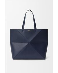 Loewe - Large Horizontal Puzzle Fold Tote - Lyst