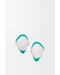 Loewe - Foam Drip Earrings In Sterling Silver And Enamel - Lyst