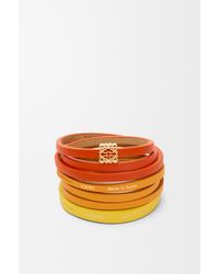 Loewe - Twist Double Bracelet - Lyst