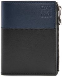 Loewe - Slim Compact Wallet In Shiny Calfskin - Lyst