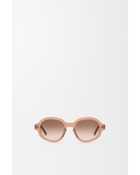 Loewe - Delta Slim Sunglasses For - Lyst