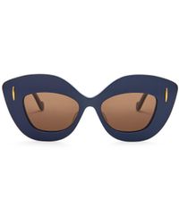 Loewe - Luxury Retro Screen Sunglasses In Acetate - Lyst