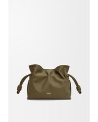 Loewe - Flamenco Mini Leather Clutch Bag - Lyst