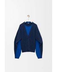 Loewe - Jersey Trompe L'Oeil En Lanasize Hombre - Lyst