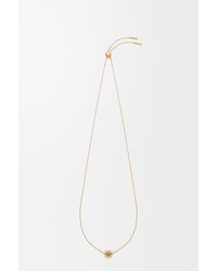 Loewe - Anagram Bombé Necklace For - Lyst