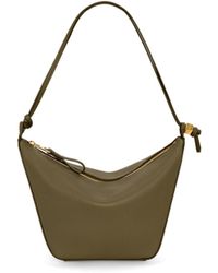 Loewe - Luxury Mini Hammock Hobo Bag In Classic Calfskin - Lyst