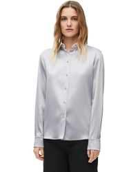 Loewe - Luxury Shirt In Silk - Lyst