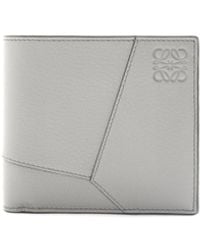 Loewe - Luxury Puzzle Bifold Coin Wallet In Classic Calfskin - Lyst