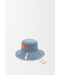 Loewe - X Paula's Ibiza Fisherman Frayed Hat - Lyst