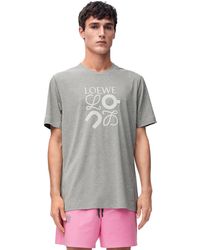 Loewe - Luxury Active T-shirt In Technical Jersey - Lyst