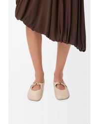 Loewe - Pebble Soft Ballerina - Lyst