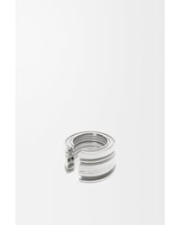 Loewe - Graphic Ring In Sterling Silver - Lyst