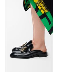 Loewe - "Edge" Mule Loafers - Lyst