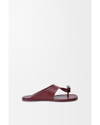 Loewe - Toggle Flat Sandal - Lyst