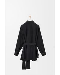 Loewe - Belted Blouse - Lyst