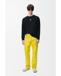 Loewe - Long-Sleeve Logo T-Shirt - Lyst