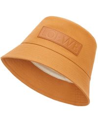 Loewe - Bucket Hat In Canvas - Lyst