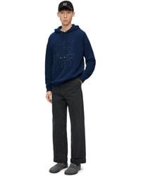 Loewe - Relaxed Fit Hoodie In Cotton - Lyst
