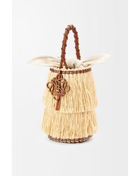 Loewe - Frayed Bucket Bag - Lyst