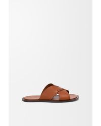 Loewe - Flex Criss-Cross Slide - Lyst