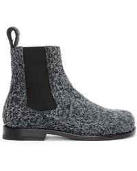 Loewe - Campo Chelsea Boot In Brushed Suede - Lyst