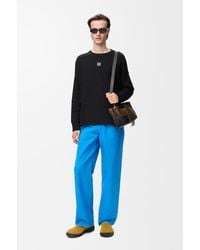 Loewe - Long-Sleeve Logo T-Shirt - Lyst