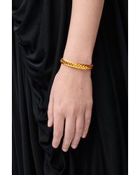 Loewe - Thin Braided Cuff - Lyst