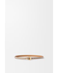 Loewe - Luxury Pebble Belt In Smooth Calfskin - Lyst