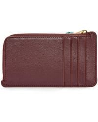 Loewe - Leather Knot Coin And Card Holder - Lyst