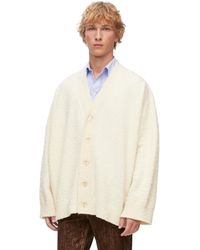 Loewe - Luxury Cardigan In Wool Blend - Lyst