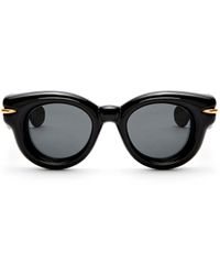Loewe - Inflated Round Sunglasses In Nylon - Lyst