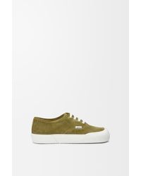 Loewe - Luxury Terra Vulca Lace-up Sneaker In Suede - Lyst