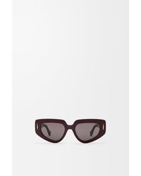 Loewe - Small Butterfly Screen Sunglasses Mujer - Lyst