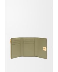 Loewe - Puffer Anagram Small Vertical Wallet In Shiny Nappa Calfskin - Lyst