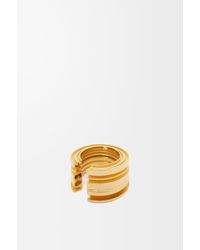 Loewe - Graphic Ring In Sterling Silver - Lyst