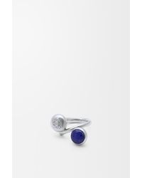 Loewe - Anagram Pebble Ring - Lyst