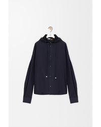 Loewe - Hooded Shirt - Lyst