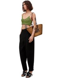 Loewe - Strappy Top In Cotton Blend - Lyst